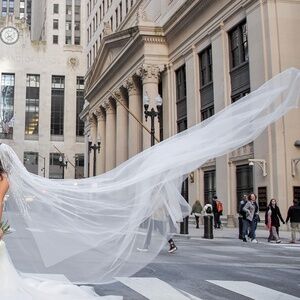 Embellished Cathedral Veil